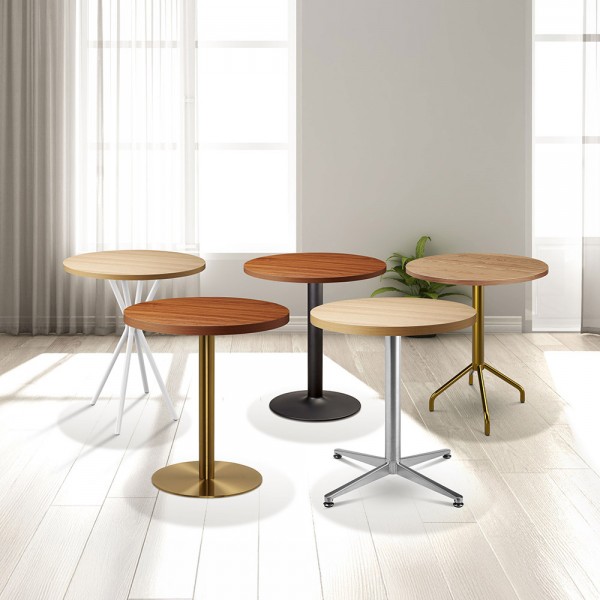 HFT-001 내추럴/월넛 LPM 원형상판-E0등급