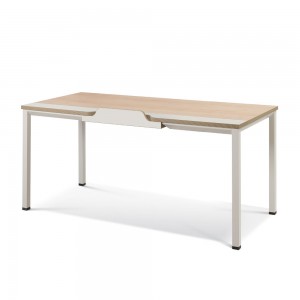 MLD 알테라 기본형 트레이 책상-메이플